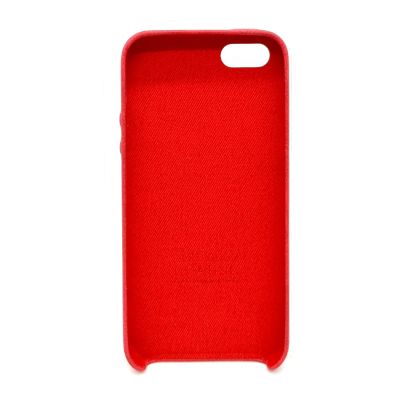 Чехол для Apple iPhone 5/5s/SE накладка кожа X-Level Vintage (красный)