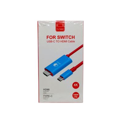 Кабель Type-C to HDMI для Nintendo Switch (4K/100W)
