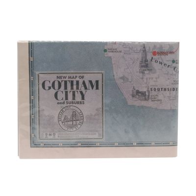 Карта Готэм-сити Gotham Knights (из коллекционного издания)