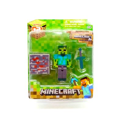 Фигурка с аксессуарами Minecraft Zombies (Зомби) Series 2
