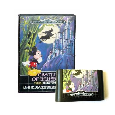 Картридж Castle of Illusion starring Mickey Mouse (б/у) в боксе