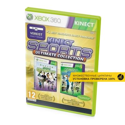 Kinect Sports Ultimate Collection (Xbox 360, б/у, рус., множ.царап., устанавливается на 100%)