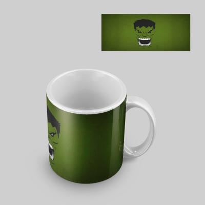 Кружка с принтом Hulk 1-1