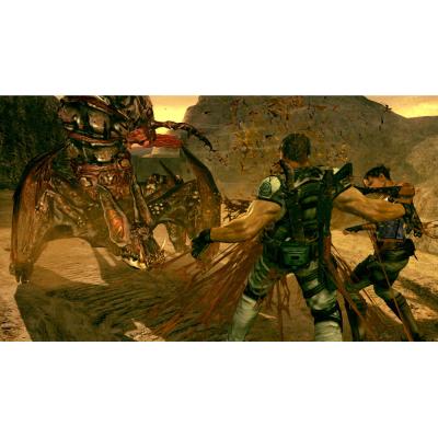 Resident Evil 5 (Xbox 360, б/у, множ.царап., устанавливается на 100%)