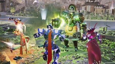 Override Mecha City Brawl - Super Charged Mega Edition (Xbox One/Series, б/у)