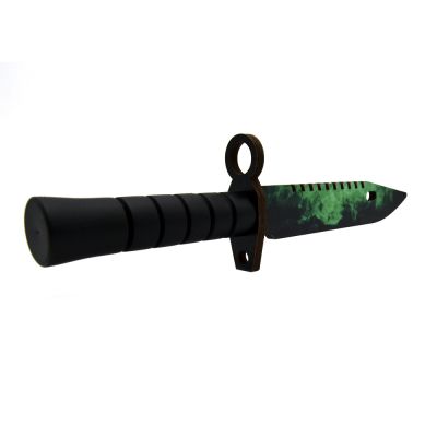 Деревянный штык-нож М9 Байонет Волны Изумруд Mod.2 EcoToys (OEM)