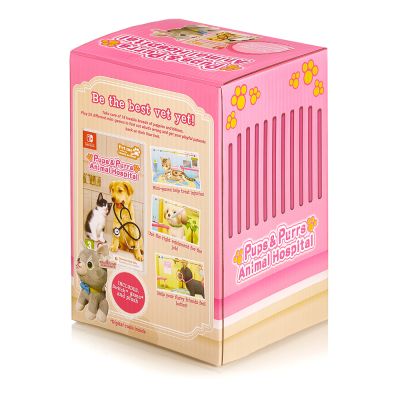 Pups & Purrs Animal Hospital (Nintendo Switch) код на загрузку + мягкая игрушка (кошка)
