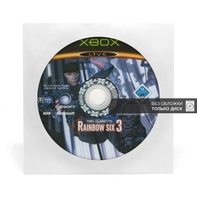 Tom Clancys Rainbow Six 3 (Xbox/Xbox 360, б/у, без обложки)