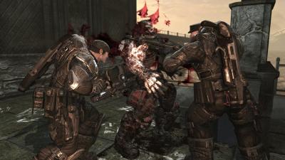 Gears of War 3 (Xbox 360/One/Series, б/у, множ.царап., устанавливается на 100%)