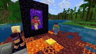Minecraft, включает стартовый набор +700 жетонов (PS4/PS5, рус.) русская обложка