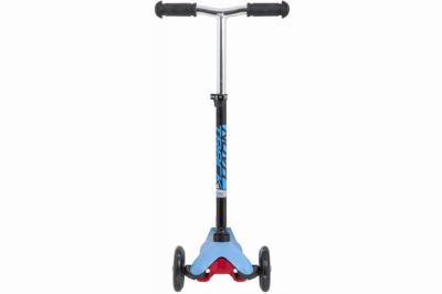 Детский кикборд Novatrack Disco-Kids Basic 120H (2020), синий/черный