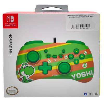 Геймпад HORIPAD Mini для консоли Nintendo Switch YOSHI NSW-368U