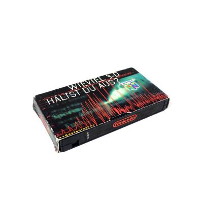 Видеокасета VHS Nintendo 64. Wieviel 3-D Haltst Du Aus? (б/у)