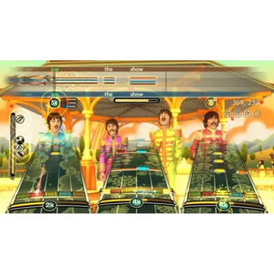 The Beatles Rock Band (Xbox 360, витринный образец)