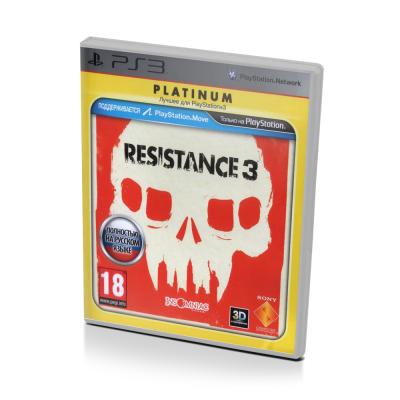 Resistance 3 Platinum (PS3, рус., витринный образец)
