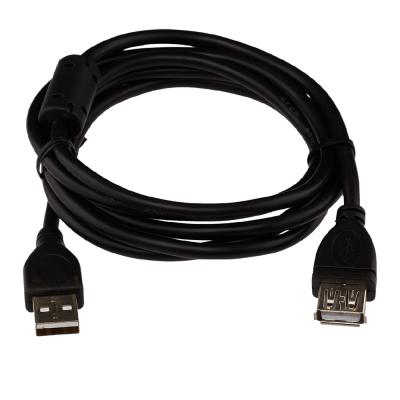 Кабель-удлинитель USB Am-Af, 1.5 м (Черный)