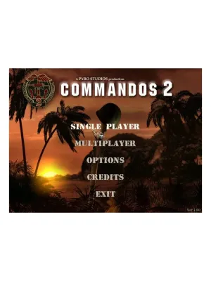 Commandos 2 Men of Courage (Xbox/Xbox 360, б/у, только немецкий язык)