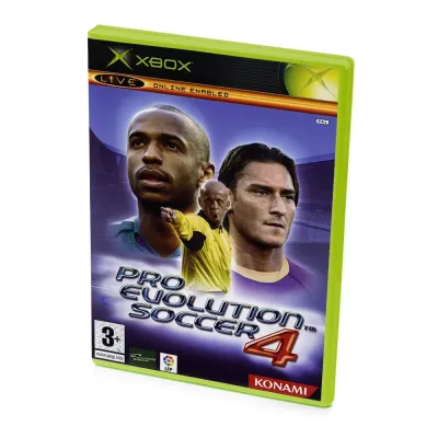 Pro Evolution Soccer 4 (Xbox, витринный образец)