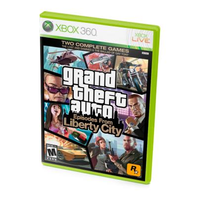 Grand Theft Auto GTA Episodes From Liberty City Complete edition (Xbox 360/One/Series, б/у)