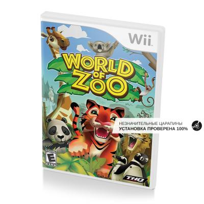 World of Zoo (Wii, б/у, незнач.царап., устанавливается на 100%) (регион PAL)