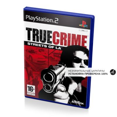 True Crime Streets of LA (PS2, б/у, незнач.царап., устанавливается на 100%)