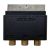 Переходник SCART - 3xRCA X821381-001 (скарт на 3 тюльпана) б/у Переходник SCART - 3xRCA X821381-001 (скарт на 3 тюльпана) б/у