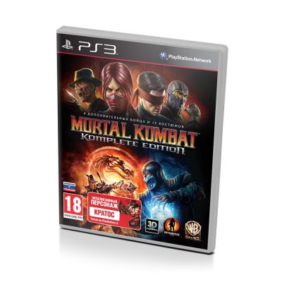 Mortal Kombat Komplete Edition (PS3, витринный образец)