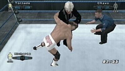WWE SmackDown vs. Raw 2006 (PS2, б/у, незнач.царап., устанавливается на 100%)