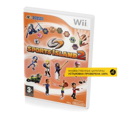Sports Island 2 (Wii, б/у, множ.царап., уст на 100%) (регион PAL)