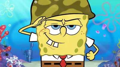 SpongeBob SquarePants Battle For Bikini Bottom - Rehydrated (Nintendo Switch, б/у, рус.)