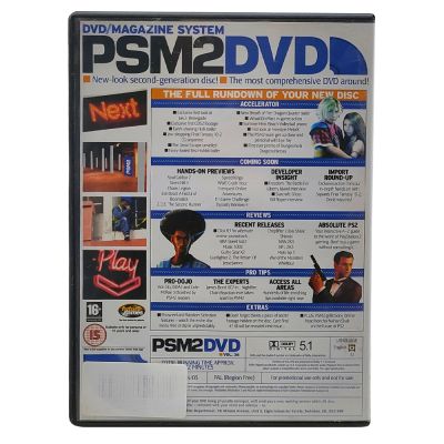 Demo disk PSM2 UPM/36/Jun/03 (PS2, б/у, множ.царап., устанавливается на 100%)
