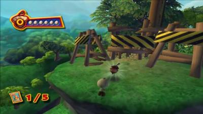 Himmel und Huhn (Chicken Little) (GameCube, б/у)