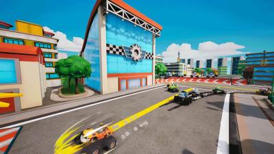 Blaze and the Monster Machines Axle City Racers (Вспыш и чудо-машинки) (Xbox One/Series, рус.)