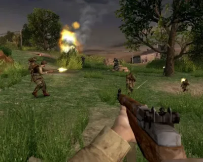 Brothers in Arms Road to Hill 30 (Xbox, б/у)