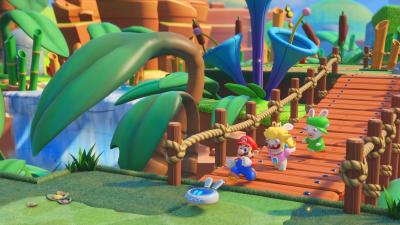 Mario Rabbids Битва за Королевство (Nintendo Switch, рус., витринный образец)