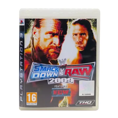 WWE SmackDown vs. Raw 2009 (PS3, б/у) Специальная обложка