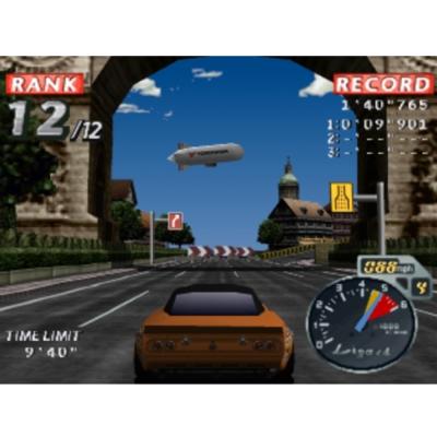 Rage Racer (PS1, б/у, без обложки)