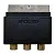 Переходник SCART - 3xRCA X821381-001 (скарт на 3 тюльпана) б/у
