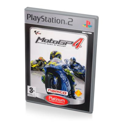 MotoGP 4 Platinum (PS2, витринный образец)