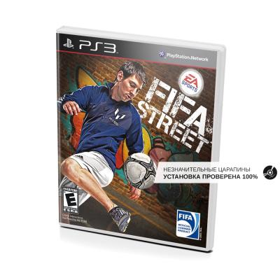 FIFA Street (Обложка с Месси) (PS3, б/у, незнач.царап., устанавливается на 100%)