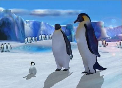 Happy Feet (PS2, б/у, множ.царап., устанавливается на 100%)