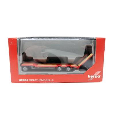 Модель HERPA 76135-003 Goldhofer TU 3 Trailer Red 1:87