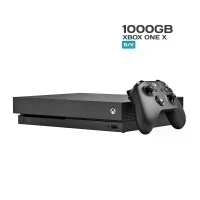 Игровая приставка Microsoft Xbox One X (б/у) Black